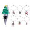 set albero di Natale verde argento