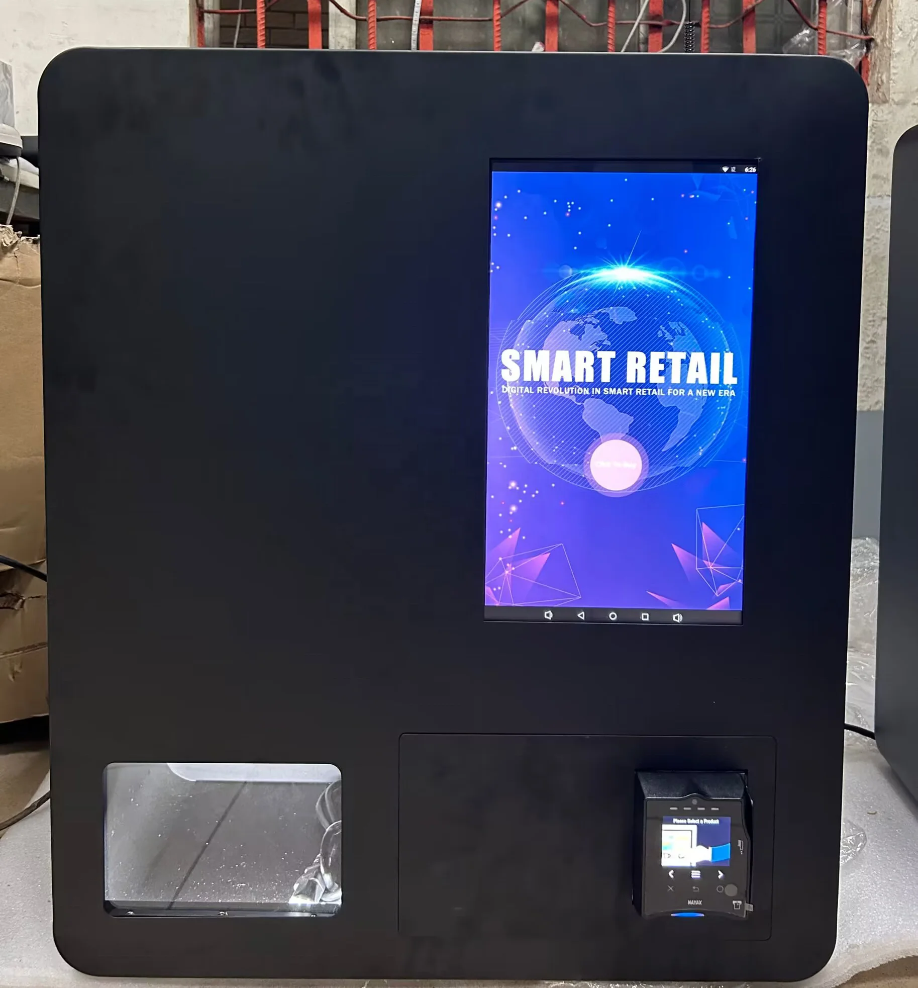 Combo Vending Machine Mini Wall Mounted for Condom Products Support  Card Reader with LED Light