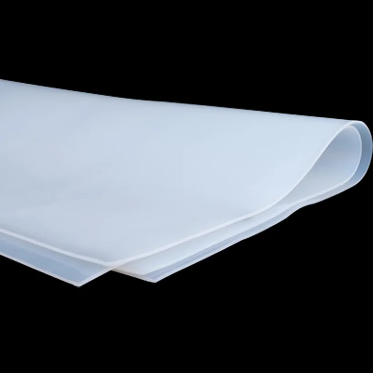 High Temperature Silicone Rubber Sheet Heat Resistant Transparent Mat