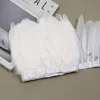 Large bordure de plumes flottantes, longueur des cheveux 15-20 cm