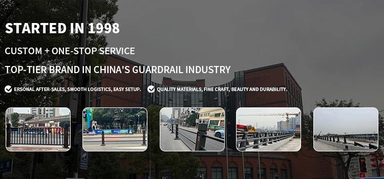 product factory direct sale  galvanised steel engineering grade reflective powder coated crash resistant bollards and traffic barriers-1