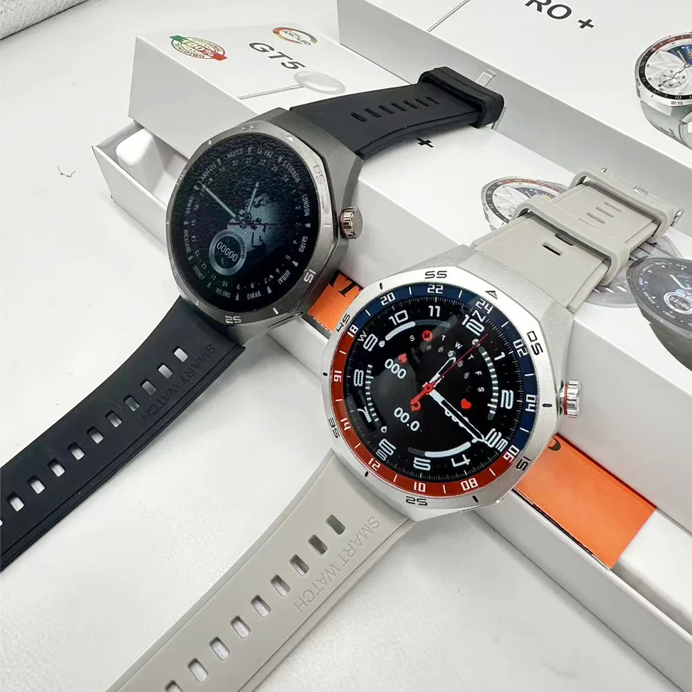 GT5 Pro+ Smart Watch Unisex Fitness Tracker with IP67 Waterproof