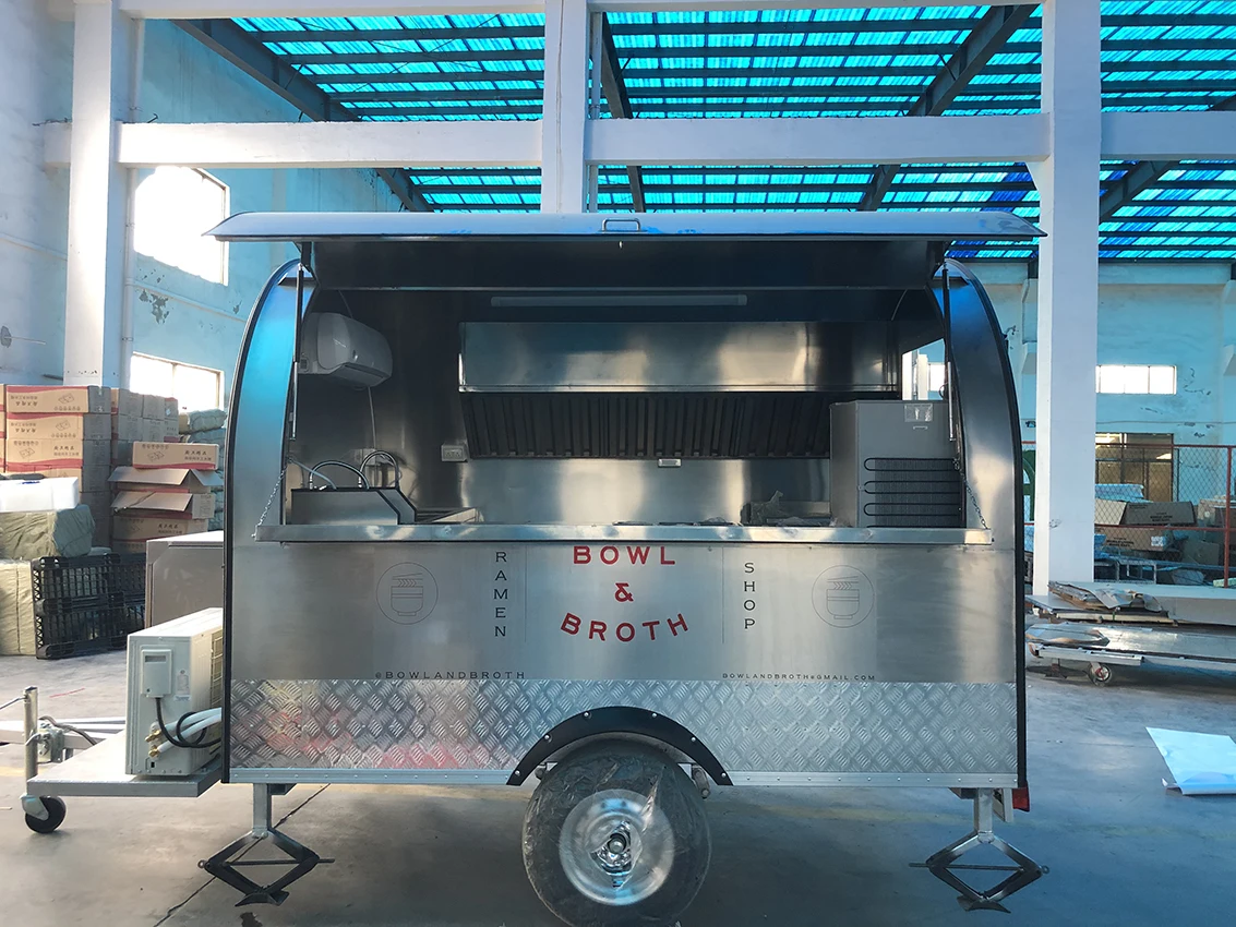 Food Truck for Sale Mobile Food Trailer Can be Customized Food Trucks US Standard details