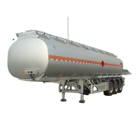 OTTC Certification Factory Exporting 40000-75000l Fuel Oil Tanker Semi Trailer with Different Material