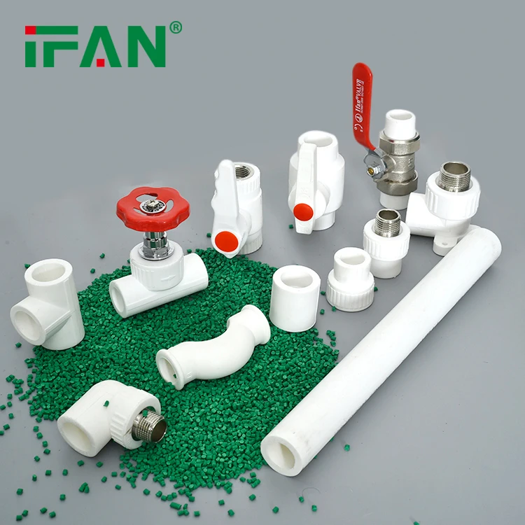 Ifan Plumbing Fittings Names High Pressure Plastic Fitting Green Color PPR  Fittings - China PPR Fittings, PPR Pipe Fitting