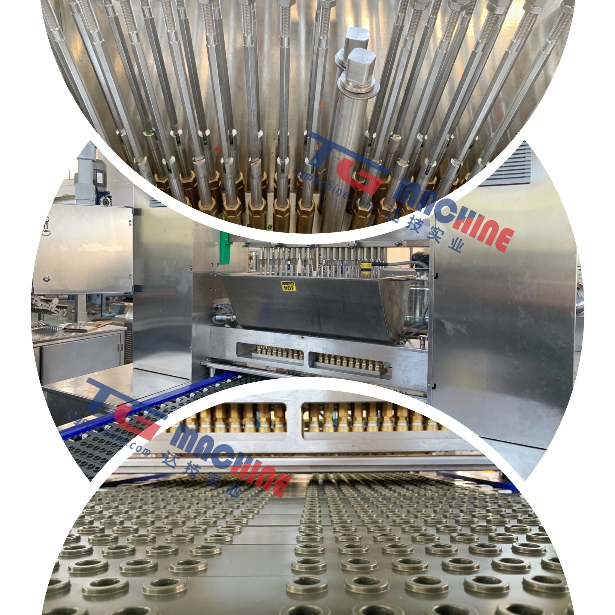 TG Machine Full Automatic Gummy Candy Production Line and Toffee Jelly Line