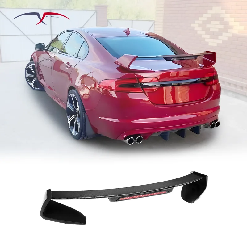 Car Rear Bumper Rear Spoiler Body Kit Decorative Accessories Suitable For Jaguar XF Spoiler