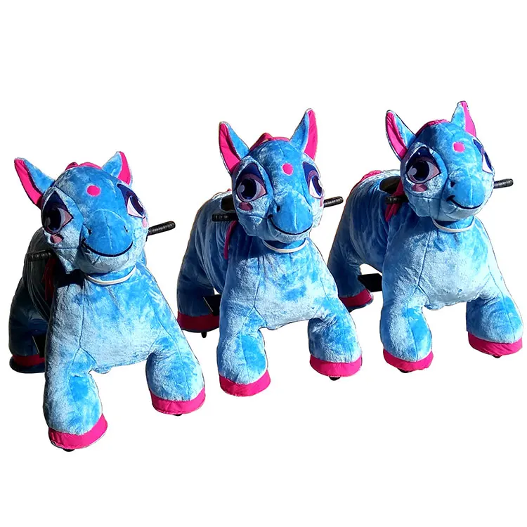 Factory Electric Car Kids Ride On Animal Toy Motorized Plush Riding