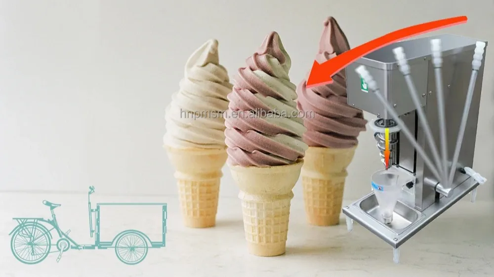 Top Quality Real Fruit Ice Cream Machine Factory Sale Ice Cream Maker