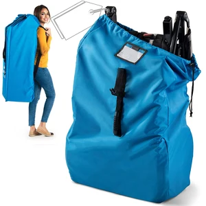 Custom Foldable Waterproof Durable Portable Airplane Gate Check  Car Seat Travel Bag