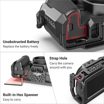 SMALLRIG BMPCC 4K & 6K Cage for Blackmagic Design Pocket Cinema Camera 4K & 6K W/Cold Shoe 2203B detail image