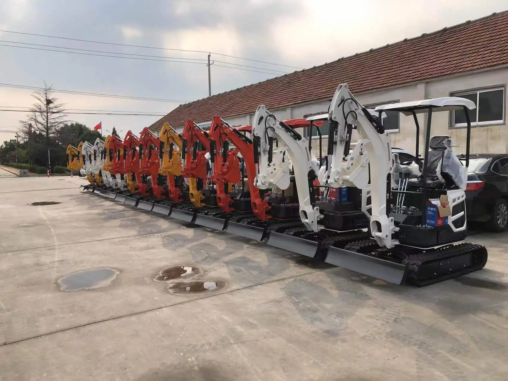3.5 Ton Mini Excavator Digger 3 Ton Hydraulic Bagger Machine 2.5 Ton ...