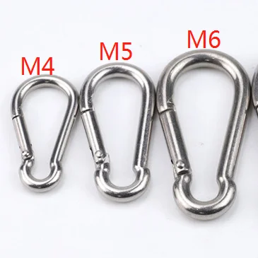 factory wholesale carabiner safety spring snap