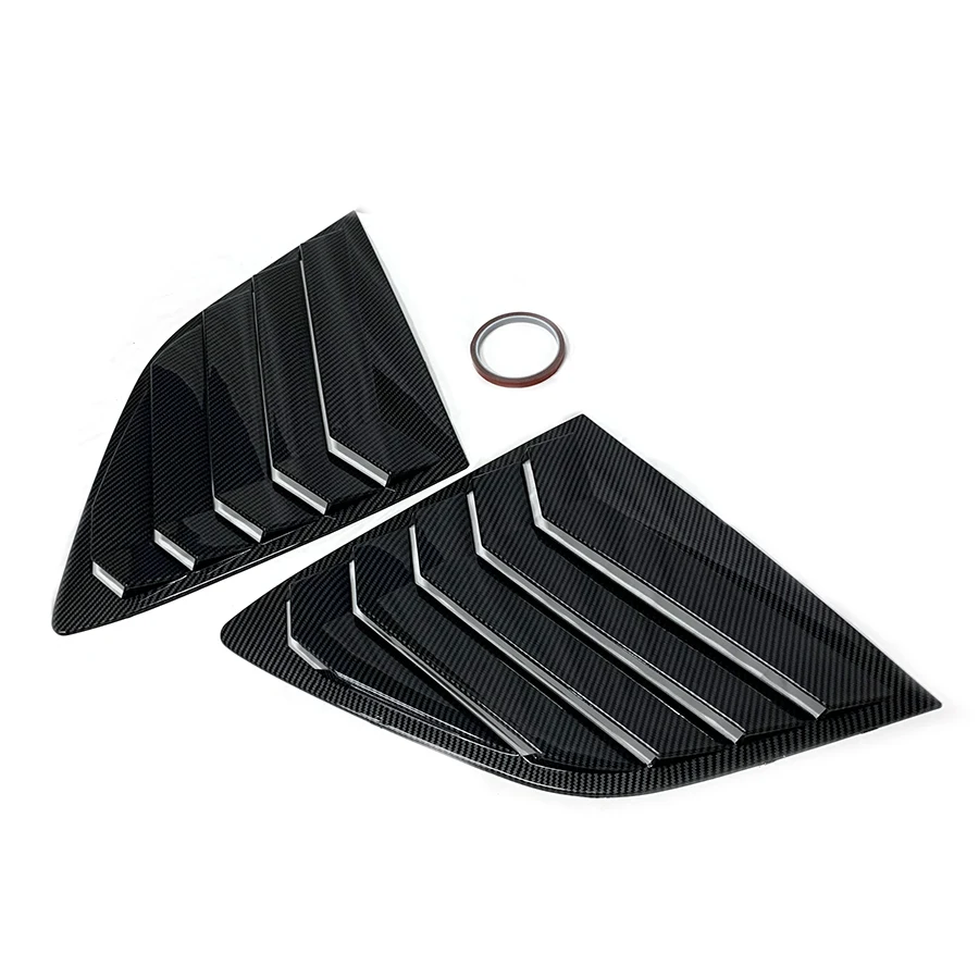 product car exterior rear carbon side window louver shutter for honda cr v crv 2023 auto kits parts accessories modify-8