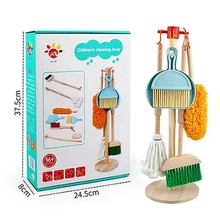 Sweeping And Cleaning Toy Sets Housework Learning Pretend Role Play Dishwasher Toy For Kids