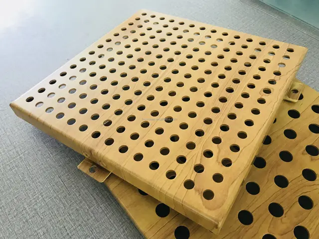 China Customized Original Factory One-year Warranty Plastic Burr-free Perforated Plates for Decoration Use