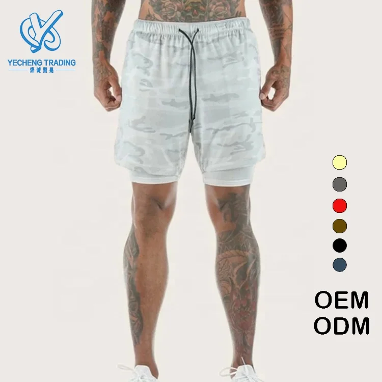 Oem Custom Utility Sports Shorts Camo 