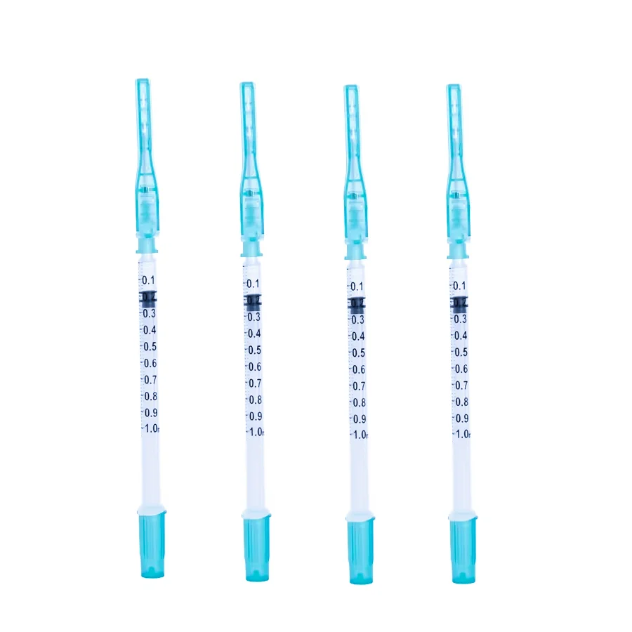 Factory Medical Disposable Medical Syringe Blood Gas Syringe Arterial Blood Collection Syringe 1ml 3ml