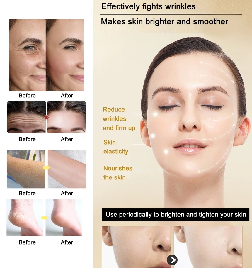 ROUSHUN Body Oil Private Label Vitamin C Brightening Natural Repairing Firming Nourishing Skin Body Oil Face Oil