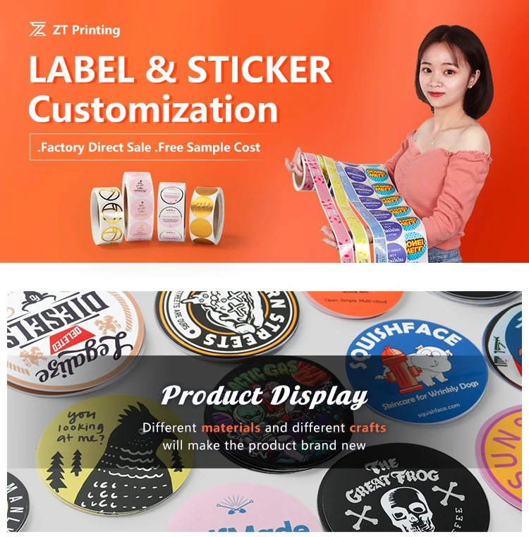 Able Label Stickers Private Design Product Labels Maker - Self Adhesive Stickers