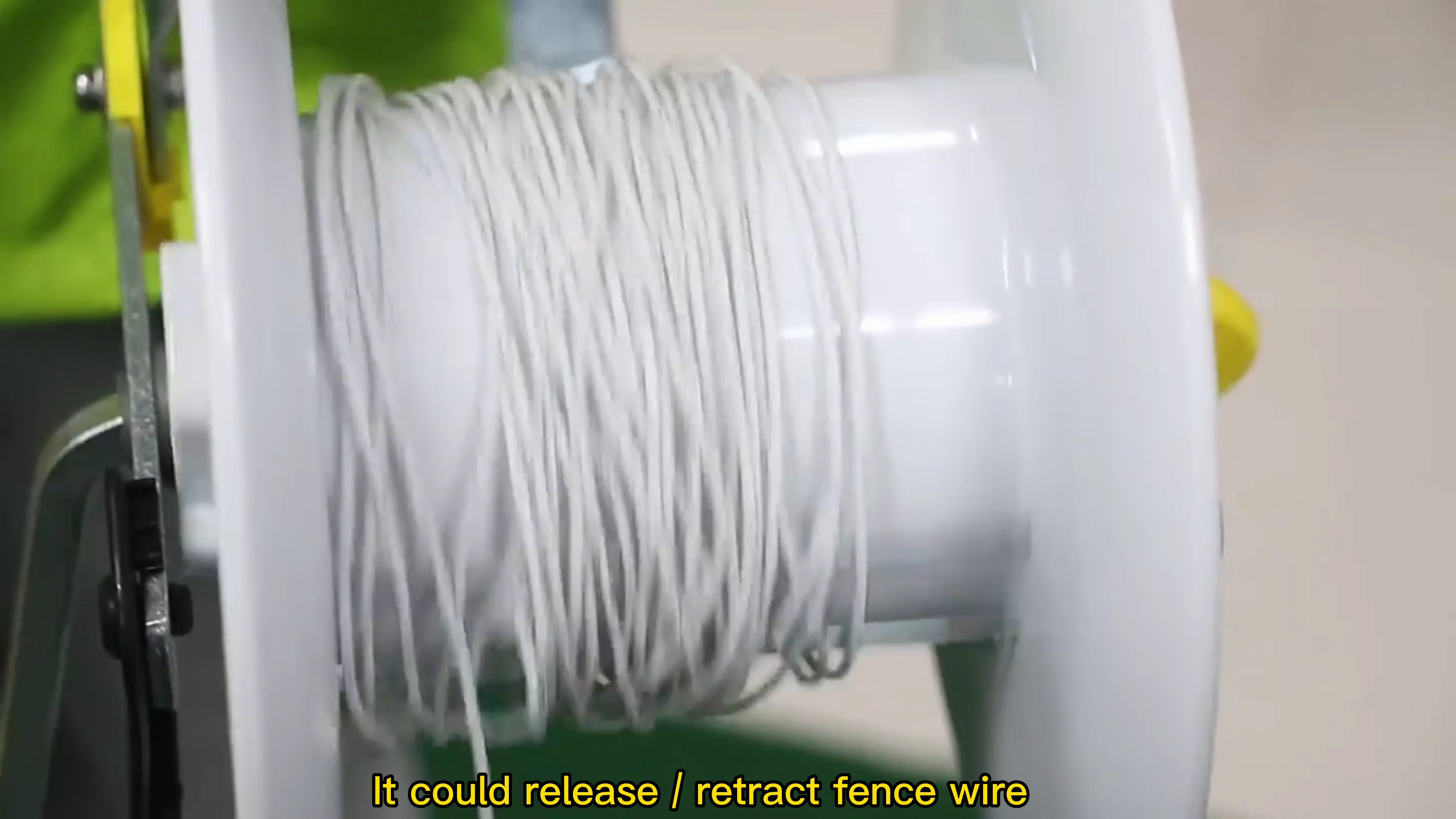 Poly Wire Reel For Fence Sustainable Plastic Geared Reel Tape And Wire