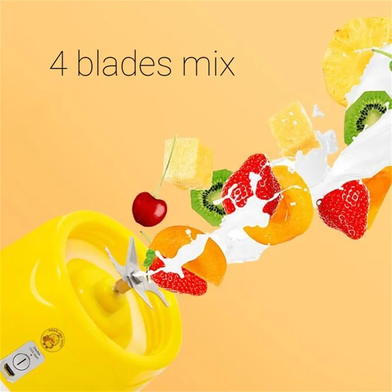 Juicer Cup New Portable Juicer Wireless Cup Multifunctional USB Fruit Juicer Blender Portable Blender
