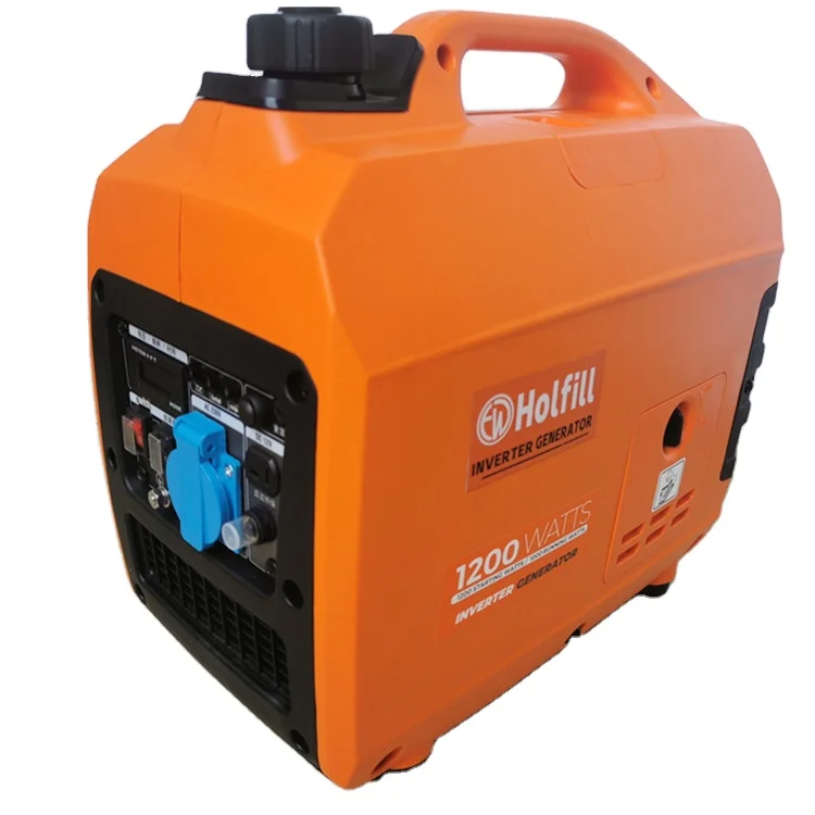 HOLFILL Manual Start 1000W  Inverter Generator 220V Portable Inverter Generator Set