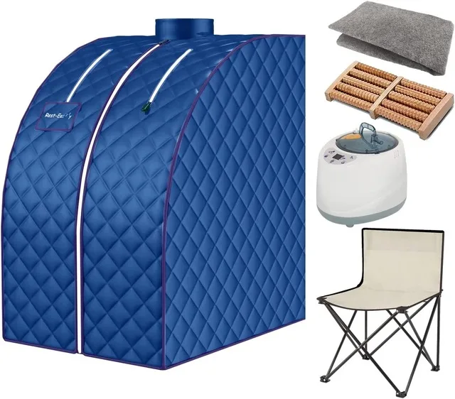 Sauna Tent Folding Steam Sauna Set Personal Steam Sauna For Home Indoor