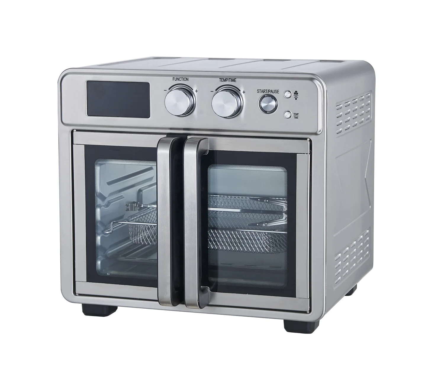 24L Large Capacity Electric Oven Multi Function Double French Door Air Fryer  Oven