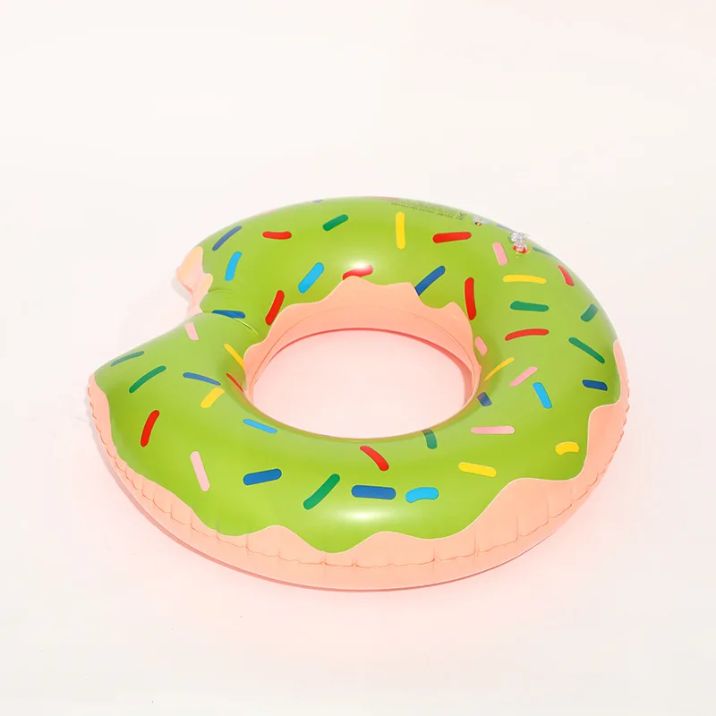 Inflatable Pvc & Pe Floating Rings Eco-friendly Donut Swimming Tube for ...