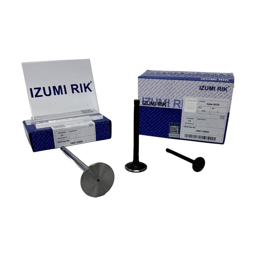 Engine Spare Parts IZUMI RIK Valve for Yanmar 3TNA68 3TNA72