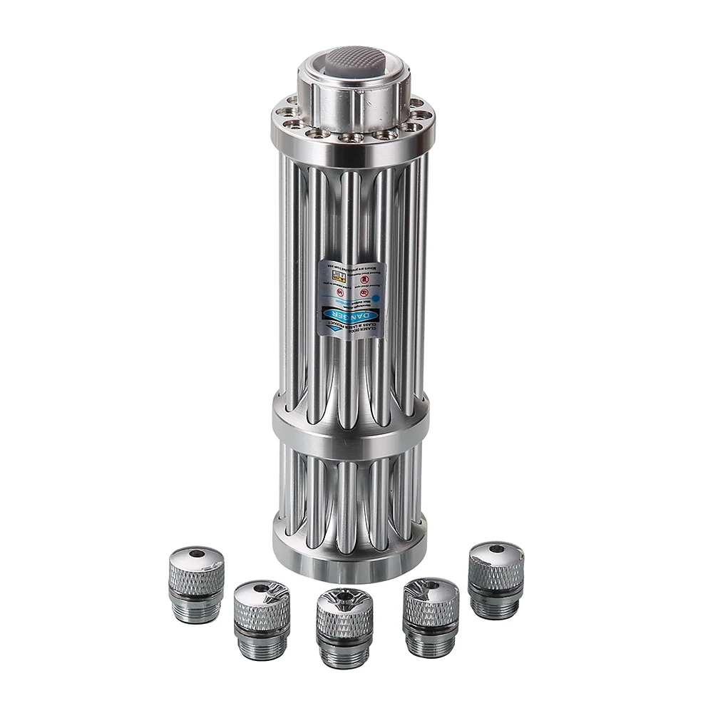 Pointeur Laser Bleu BX4 450nm - Mise Au Point Réglable + Accessoires