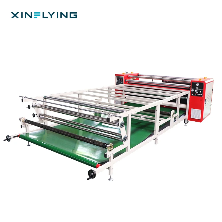 Mass Production Calender Sublimation Roller Heat Press Machine Calandra Transfer Printing Fabric Textile  Printing Machine on