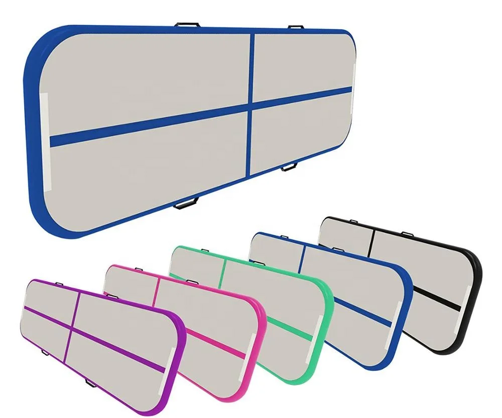 Гимнастический воздушный трек на заказ с китайской фабрики акробатик для продажи надувная гимнастика