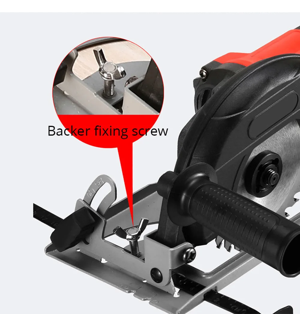 Electric Circular Saw Adapter Angle Grinder to Cutting Machine 0-45 Cutting Depth Adjustable Woodworking Tools