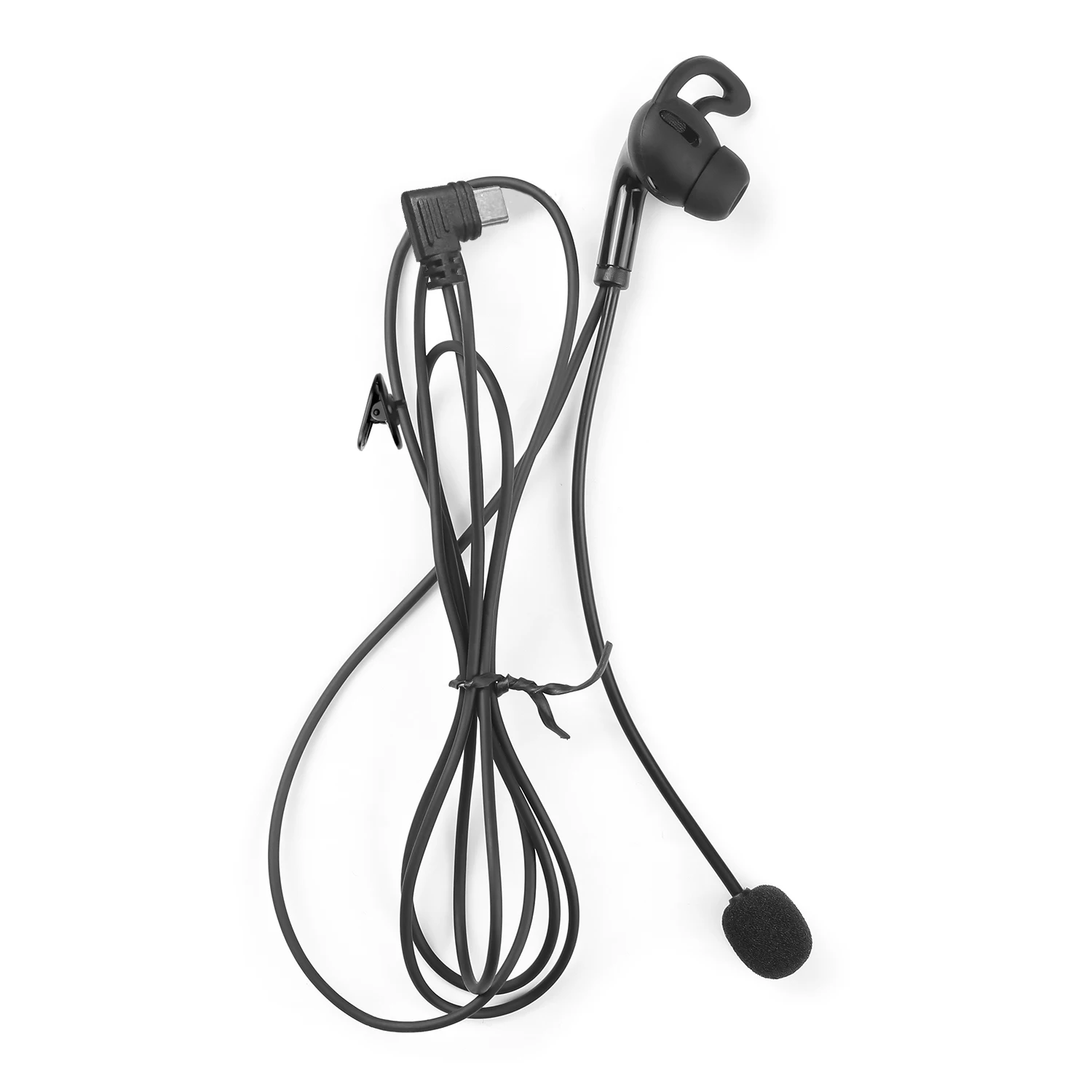 EJEAS Universal Motorcycle Intercom Accessories Referee Intercom Accessories Clip Type-c 3.5mm Earphones Shoulder Strap Box