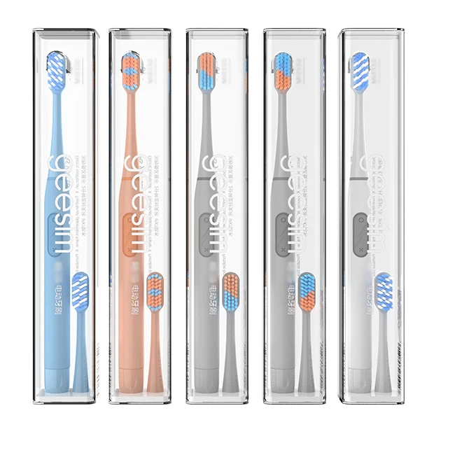 LULA Beauty Custom tragbare Vibration Zahnbürste Batterie betriebene  elektrische Zahnbürste für Erwachsene