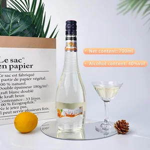 B2B Cross-border Product Meets FDA Standards MOQ 50pcs OEM/ODM 40% ABV Cold-pressed 700ML Easy Clearance Fast Logistics