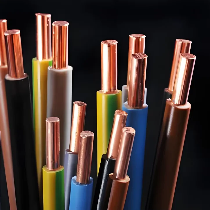 Pure copper core BV 1.5/2.5/4/6mm square single core strand hard wire flame retardant home wire custom Electric Wires