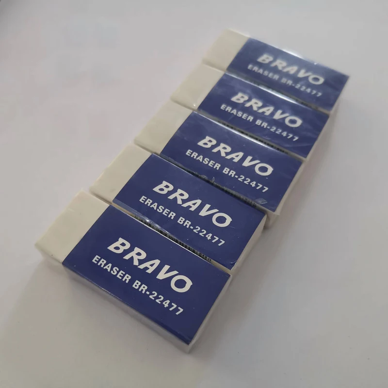 Factory Direct Sale 5*1*2*1cm Simple Eraser For Students Buy Bulk