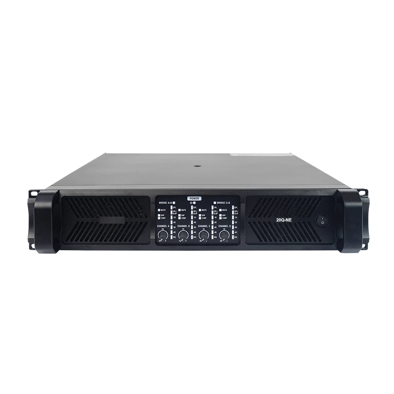 High Quality High End Amplifier China 4CH Amplifier 4000 Watts Professional Power for Stage