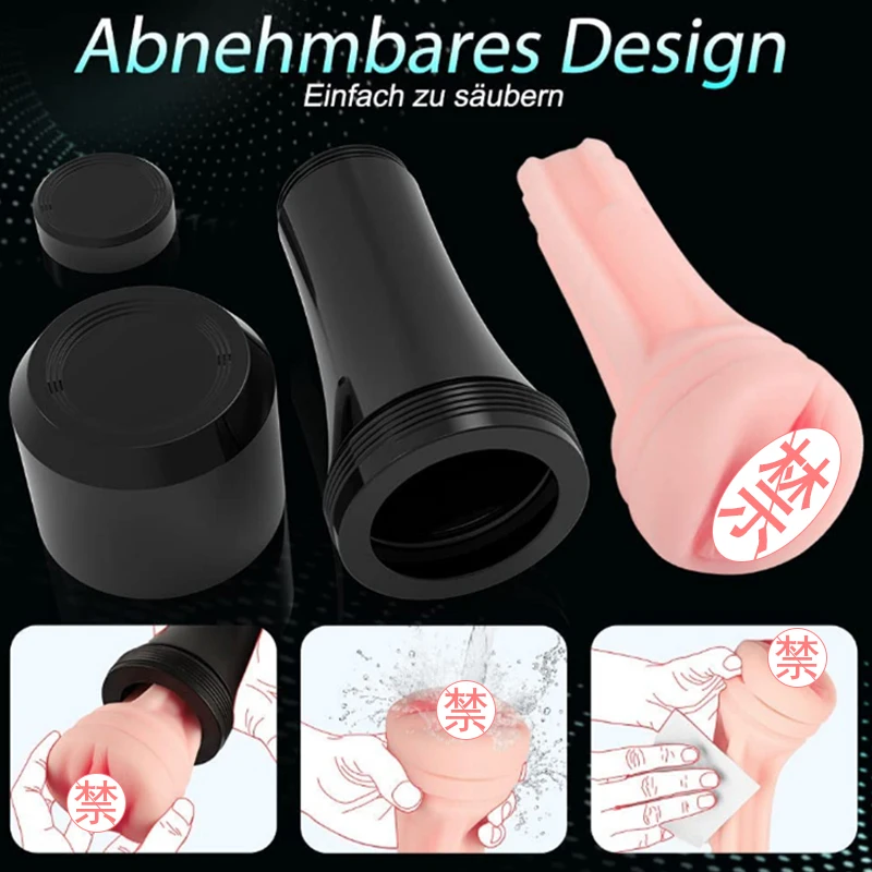 Automatic TPE Soft Rubber Vibration Male Masturbation Cup Electric Aircraft for Vagina Sex