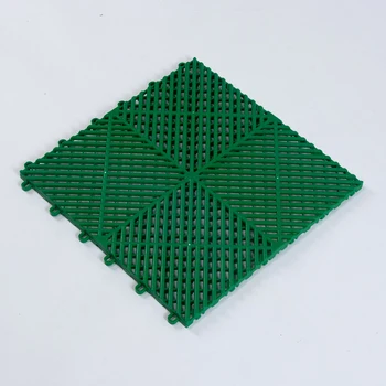 High Quality 18mm Thickness Plastic Splicing Grille Square Floor Drain Grid Non-slip Mat Professional Car Beauty Center