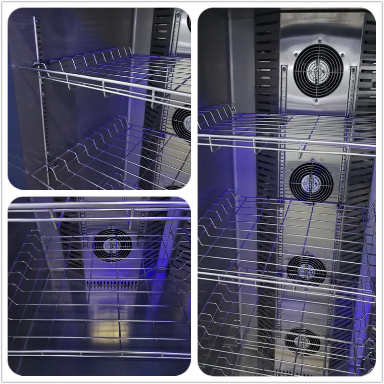 Imported quick-frozen meat automatic defrost refrigerator with French door