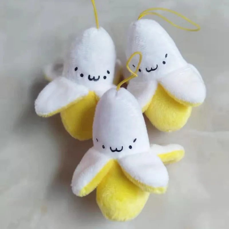 Wholesale Keychain Plush Bananas Pendant for Kids Gift