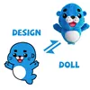 Animale di peluche personalizzato