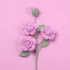 Snow Five3Head Barbie rose branch-Rose purple