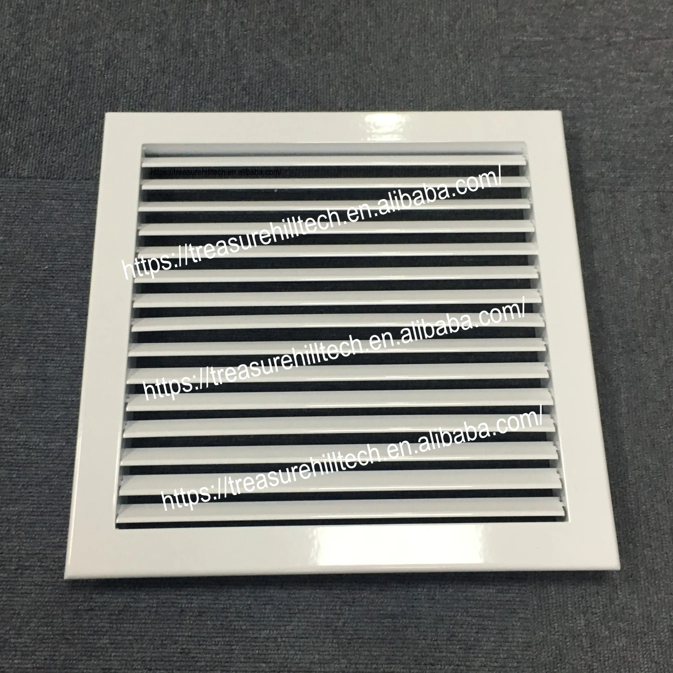 Hvac Aluminum Deflection Air Grille Exhaust Air Grille Wall Ceiling