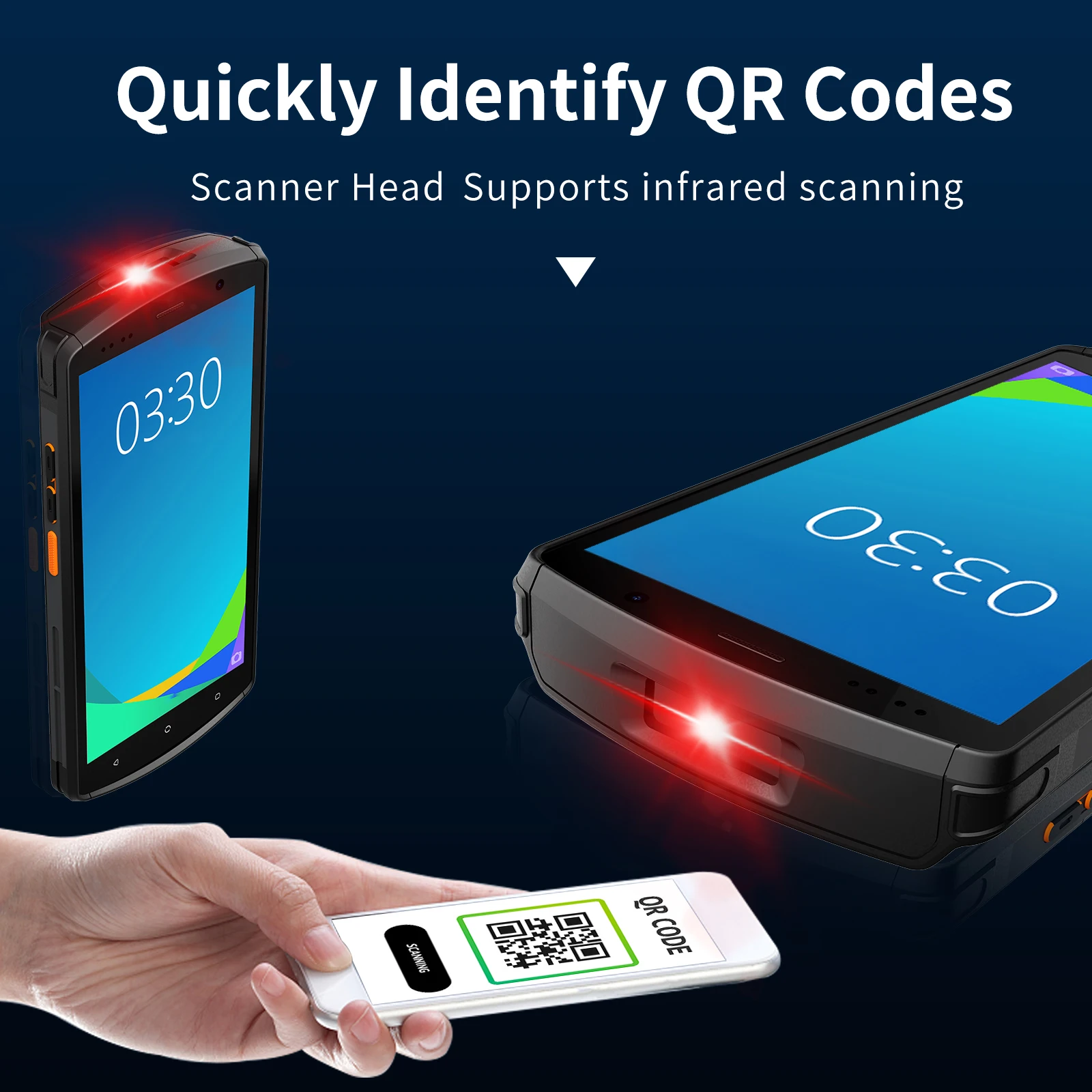 Symcode MJ-Q60 4GB 64GB 5.7 Inch PDA White Android 12.0 Wireless BT ...