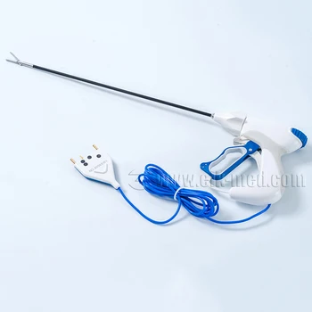 Anorectal urology surgery equipment with instrument curved tip ligasure